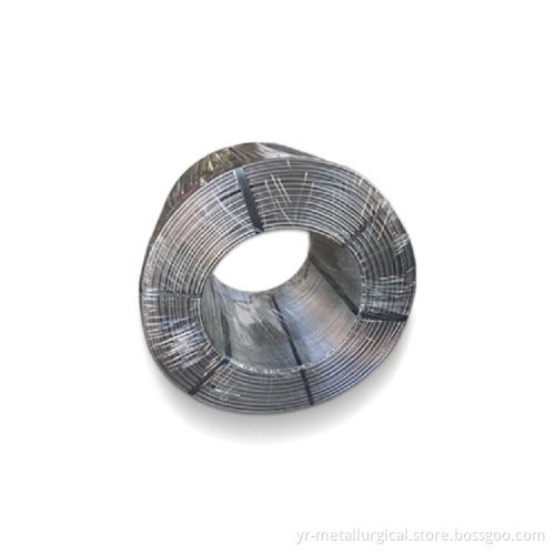 Mg-Fe Nitride Cored Wire 2021